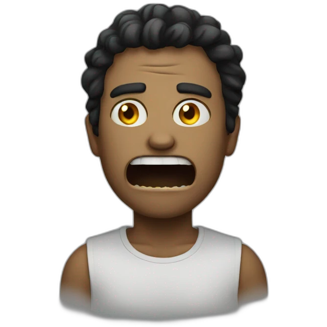 Scary emoji