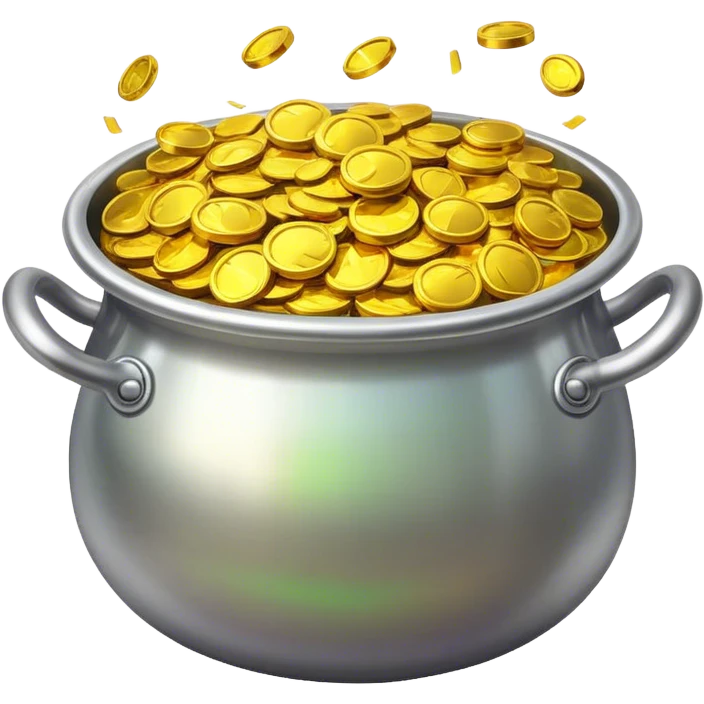 Pot of gold emoji