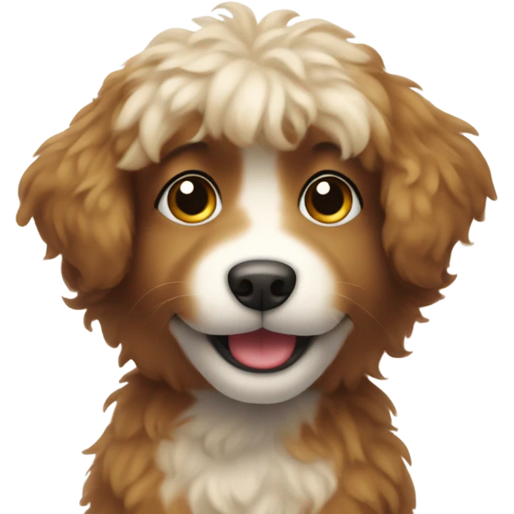 Sweet dog emoji