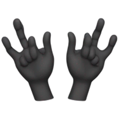 2 HANDS emoji