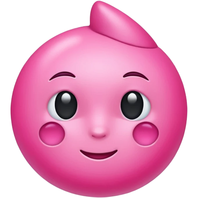 Pink emoji