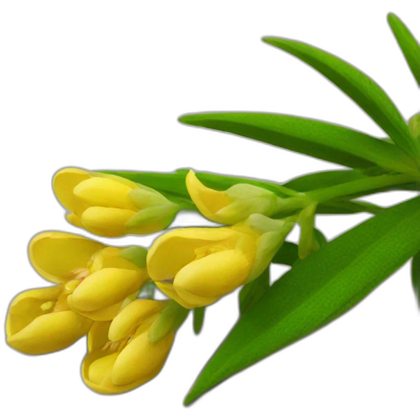 yellow lupine emoji