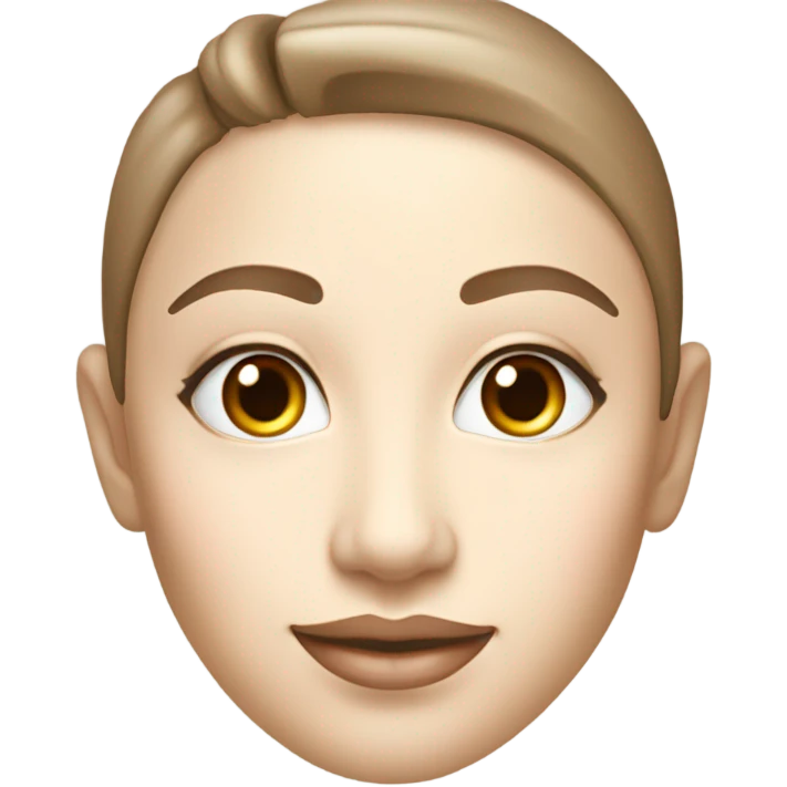 Creamy face emoji