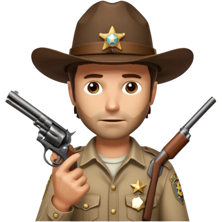 rick grimes the walking dead emoji