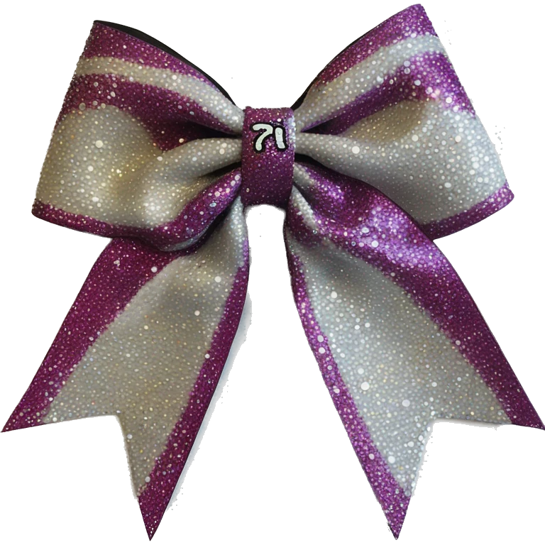 rinestone all star cheer bow  emoji