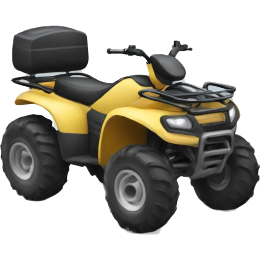 quadbike with safety roll bar emoji