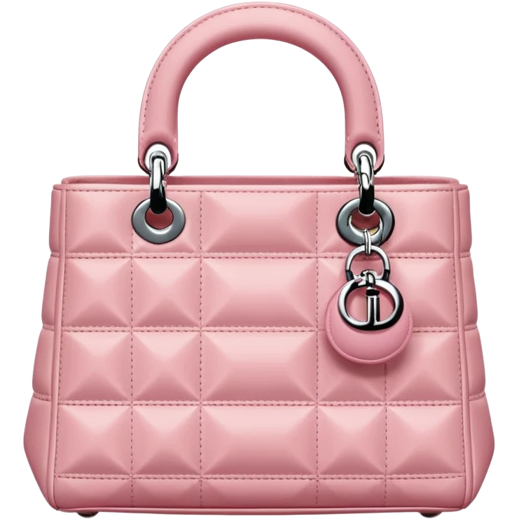 Pink Dior bag emoji