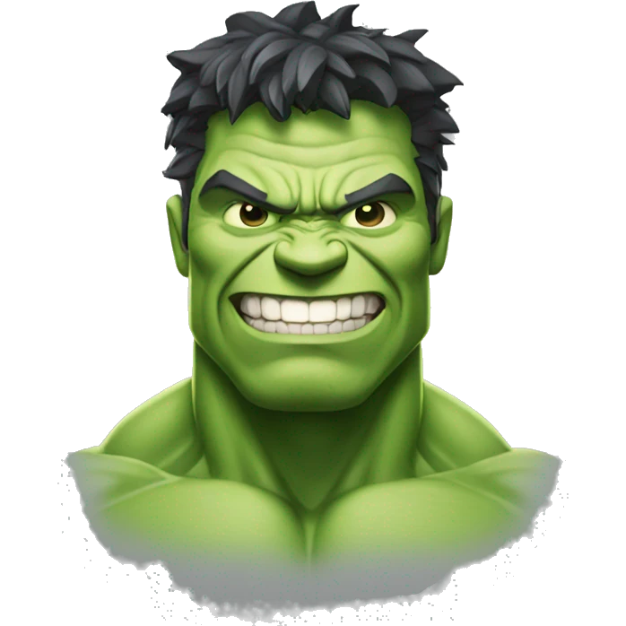 happy hulk emoji