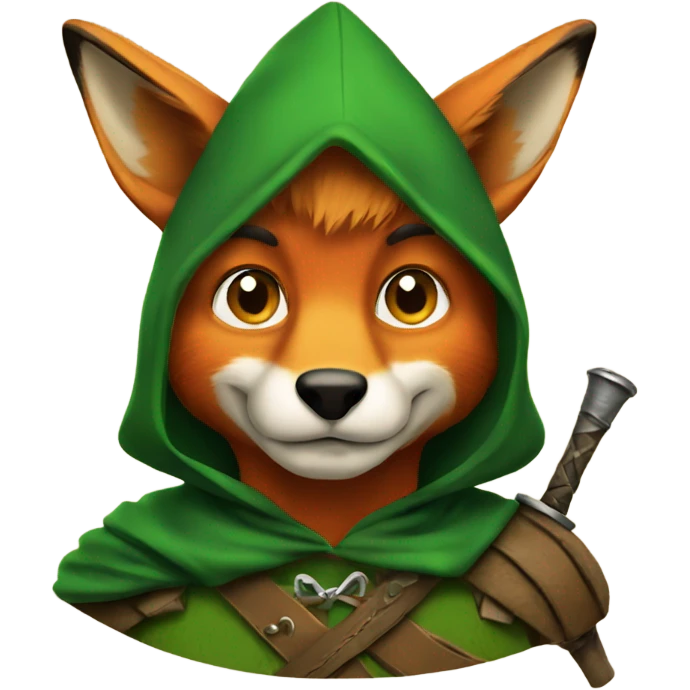 Fox Robin Hood emoji