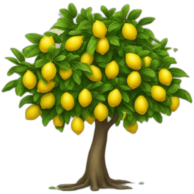lemon tree emoji