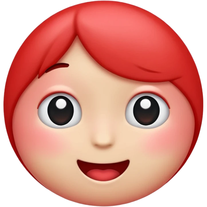 Emoji blushing emoji