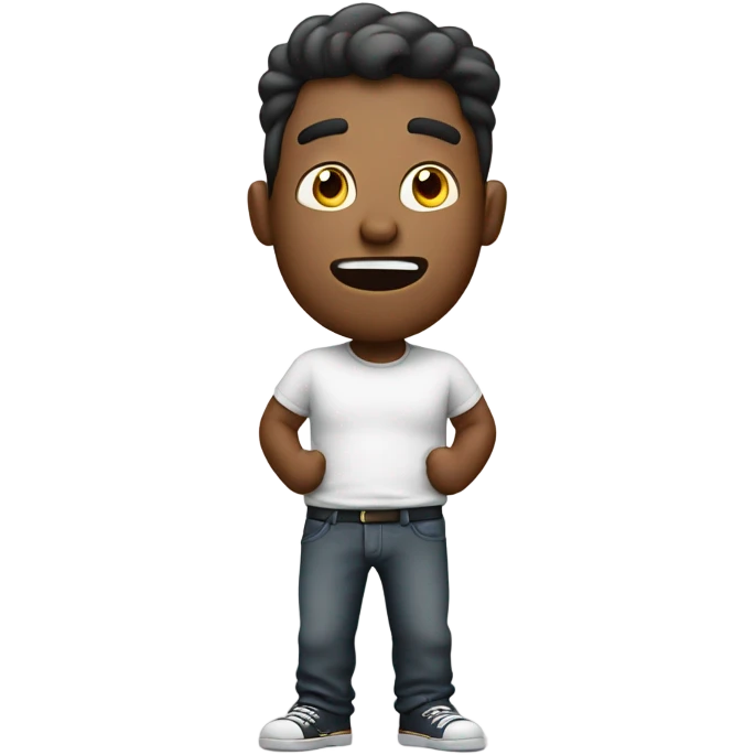 Guy with milk exploding in his pants emoji