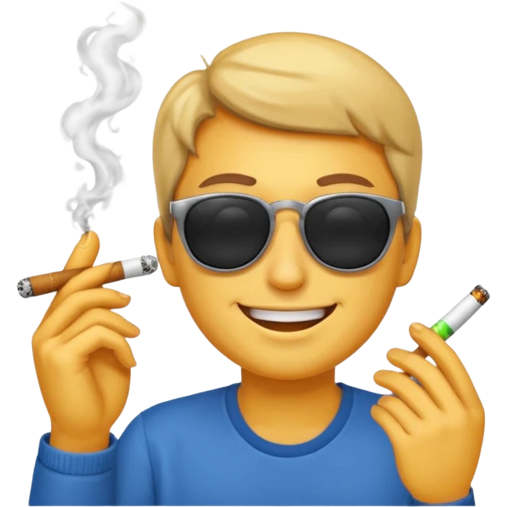 fait moi un pack demojis De fumeur emoji