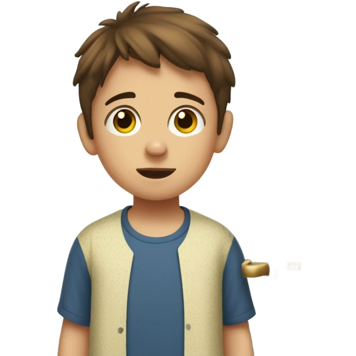 Boy coming to his parents room emoji