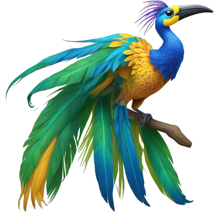 bird of paradise emoji