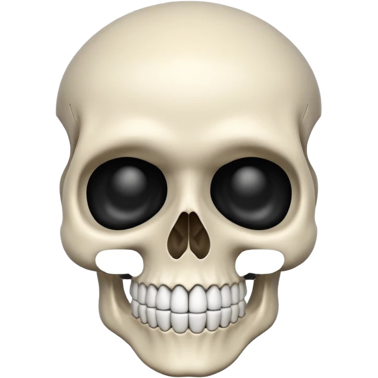Skull that smiles emoji