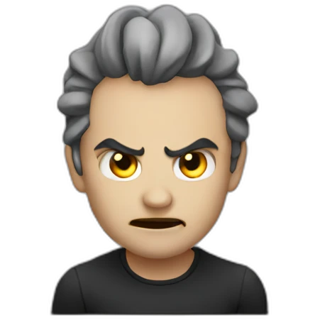 Evil emoji