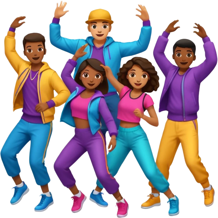 street dance emoji