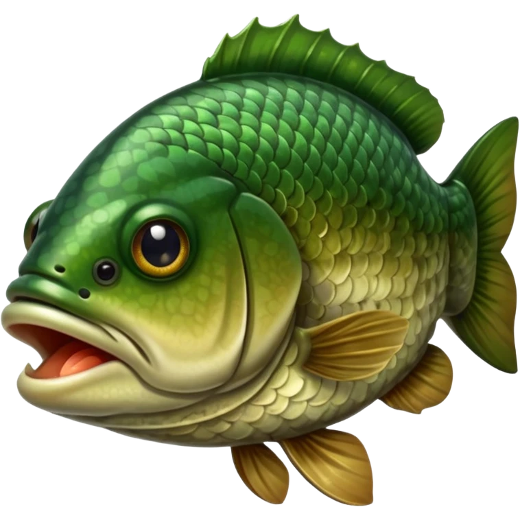 BASS FISH FACE emoji