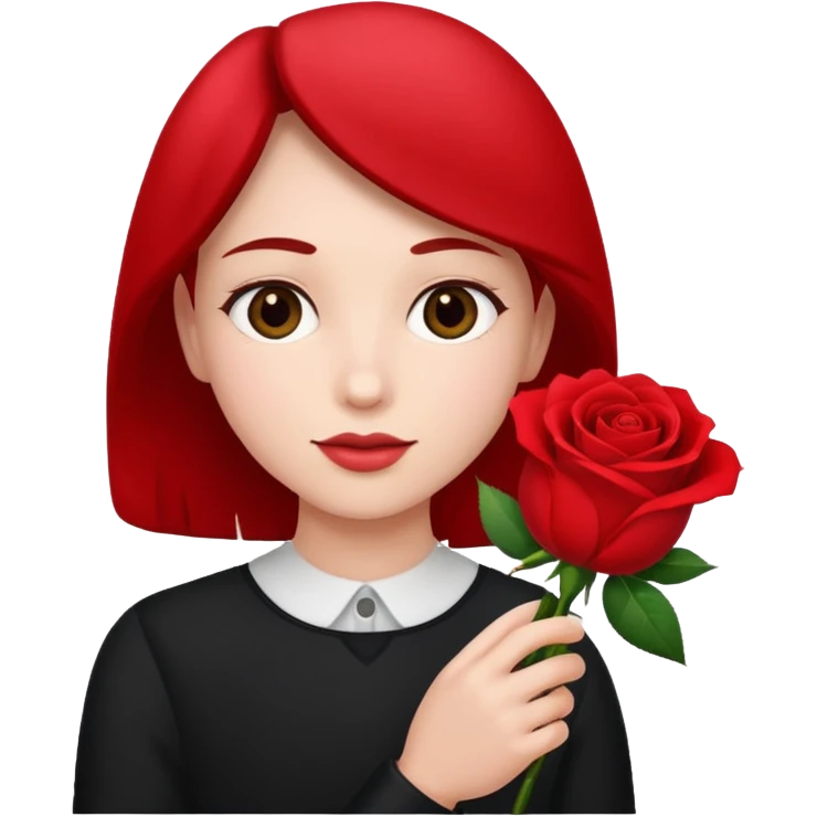 داخل دستش گل روز باشه emoji