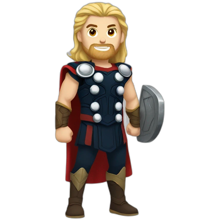 fullbody thor emoji