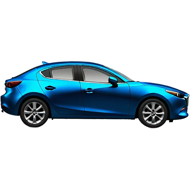 Mica blue mazda3 emoji