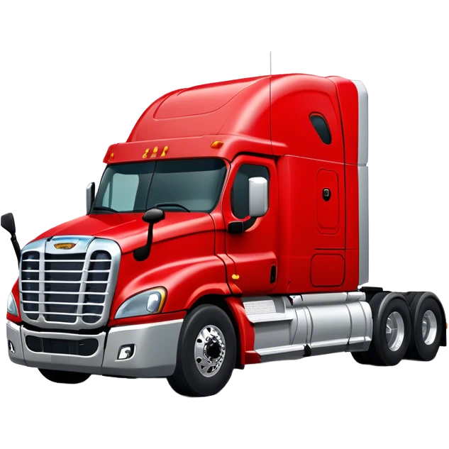 Cattle Truck - Freightliner Cascadia (Model Year: 2021) (Iconic colour: Red) emoji