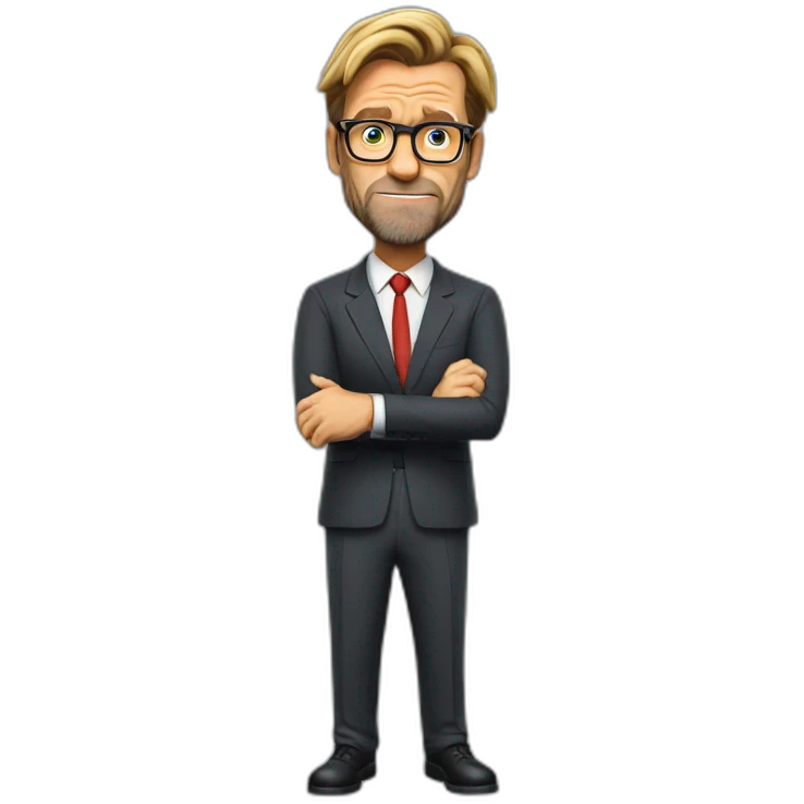 Jurgen Klopp shoulder shrug don't know emoji