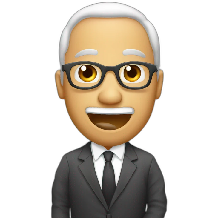 eric entoine avec une cigarette emoji