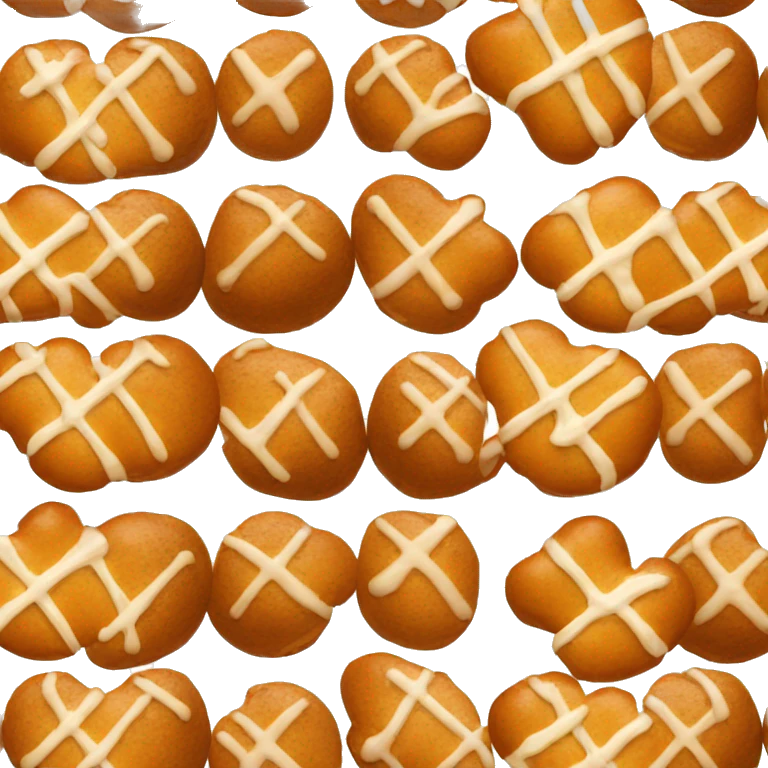 Hot Cross Buns emoji