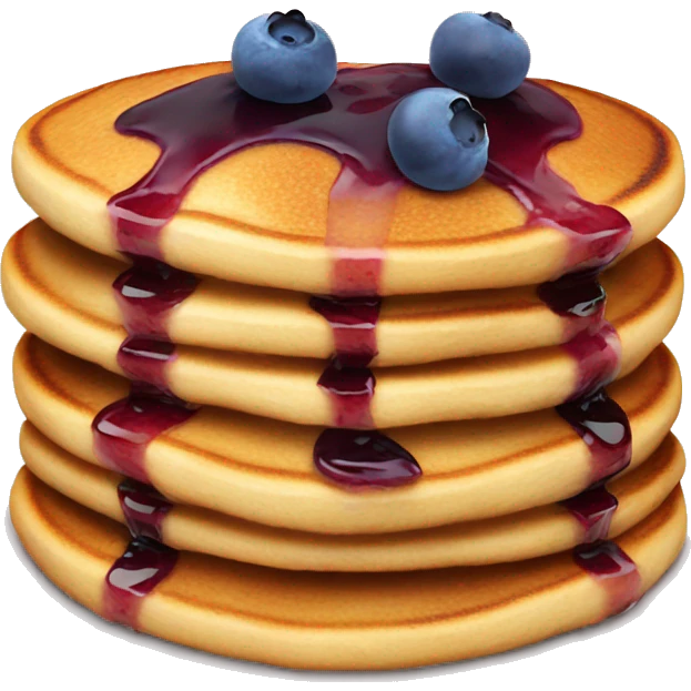 blueberry pancakes  emoji