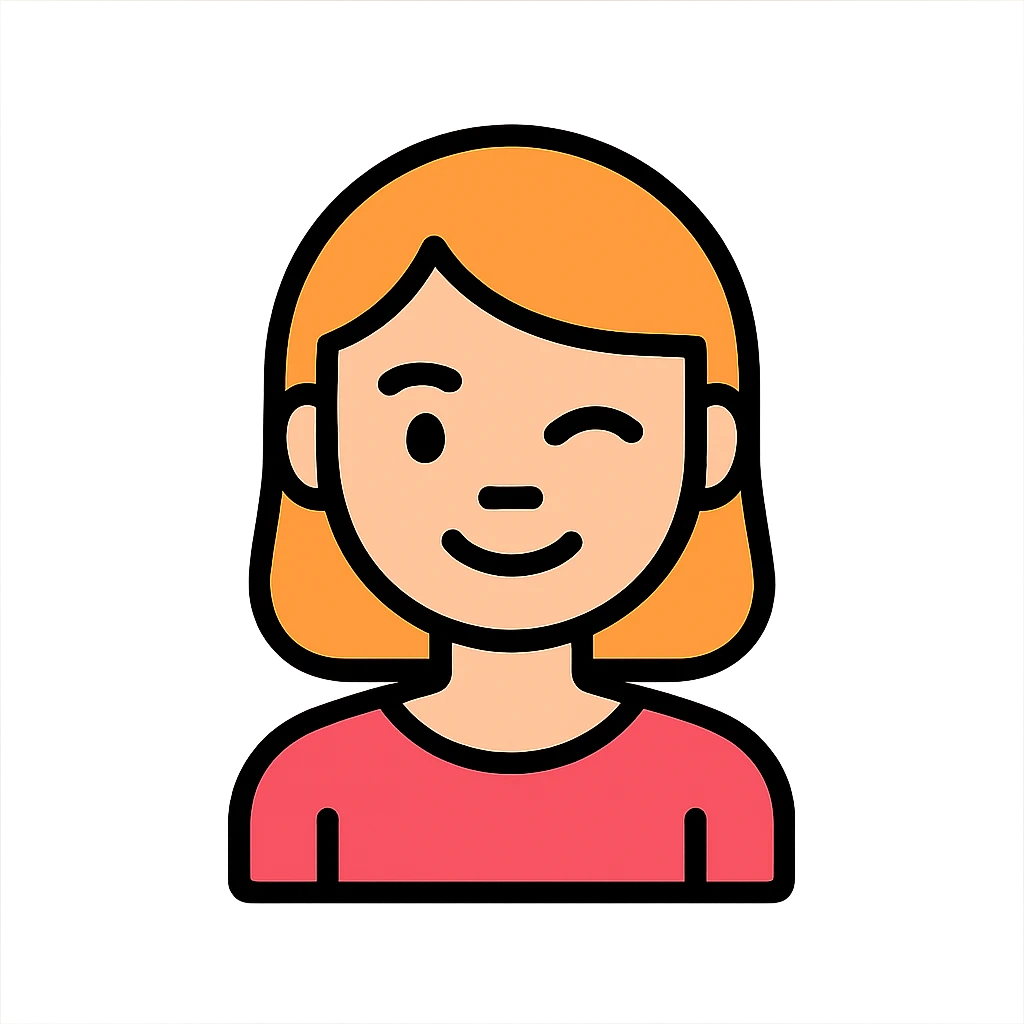 winking woman emoji