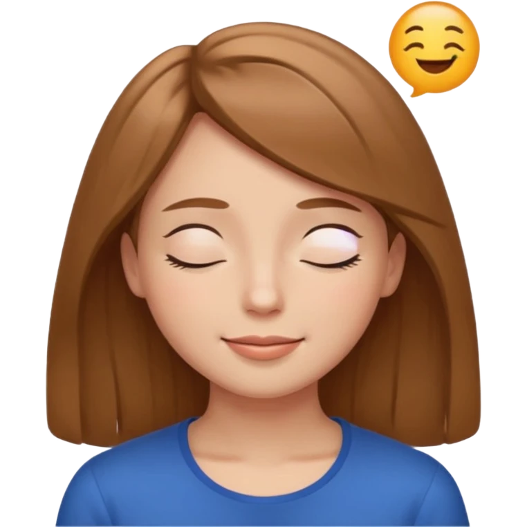 Augen geslossen. Total im moment. Glpcklich, leichtes lächeln. Verträumt. Leichtigkeit. Freiheit. emoji