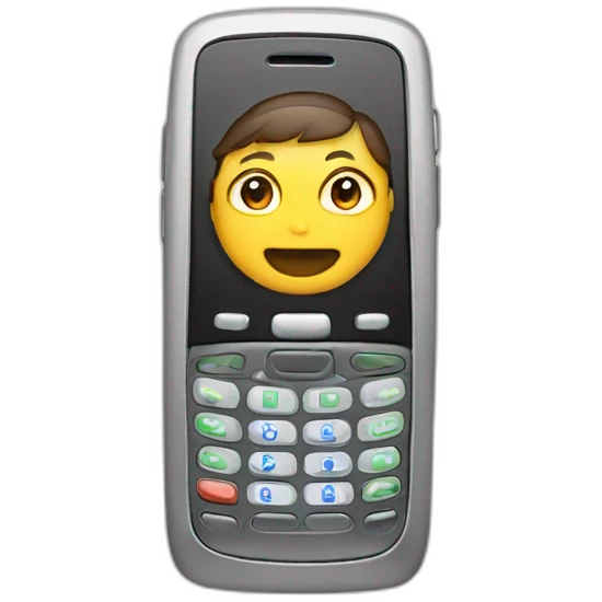 a super rapid phone emoji