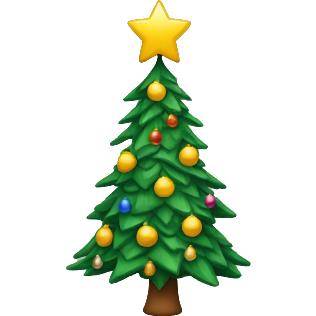 sapin de noël  emoji