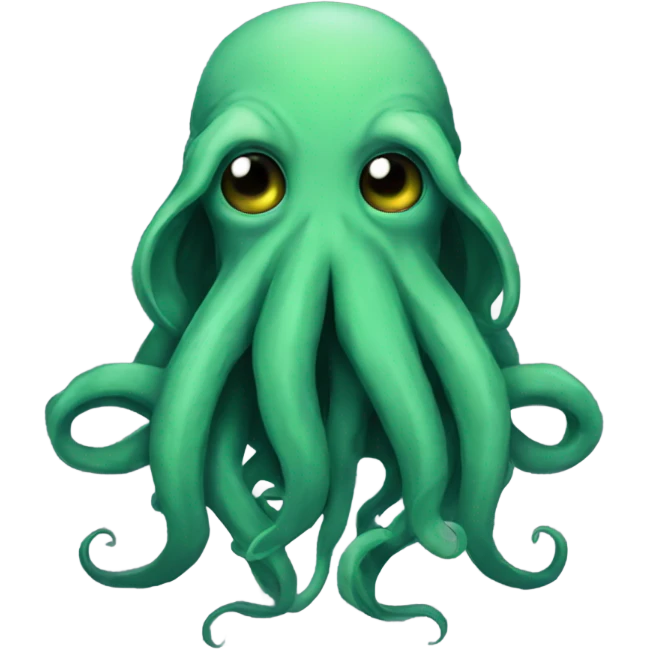 Cthulhu long hair  emoji