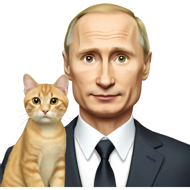 putin with cat emoji