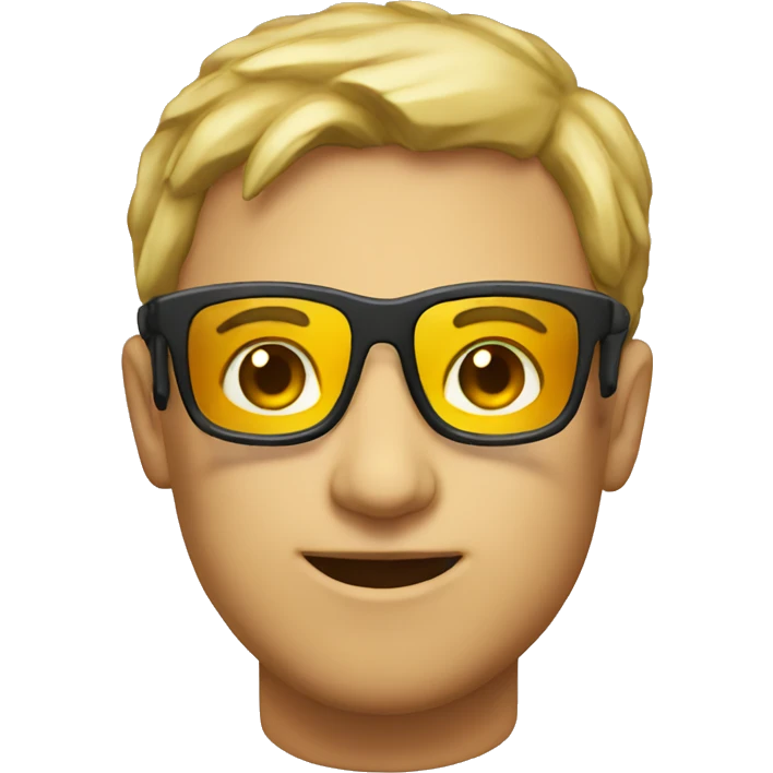 Sol con lentes emoji