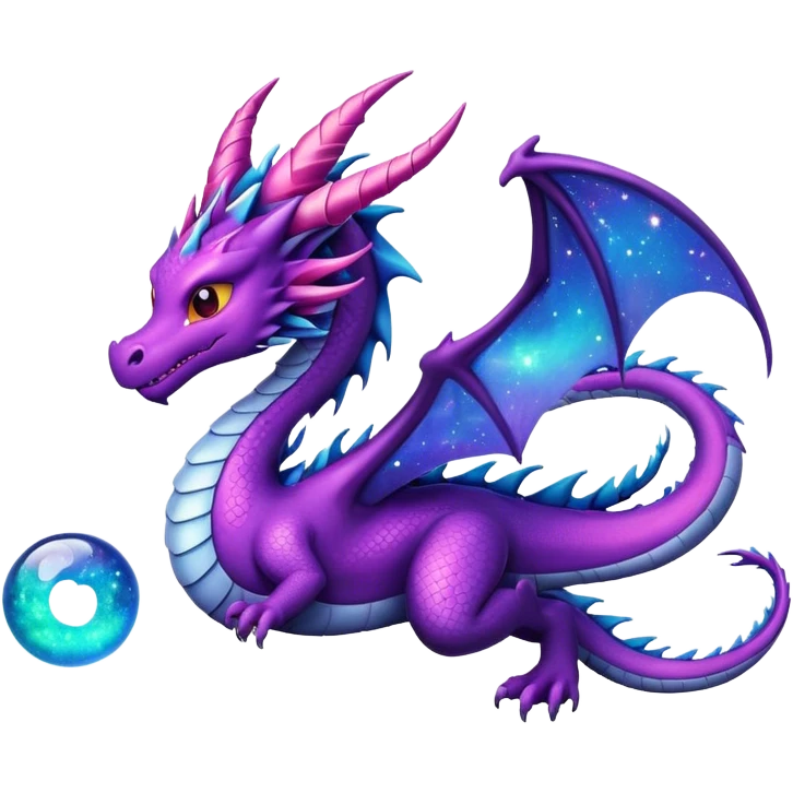Galaxy dragon  emoji