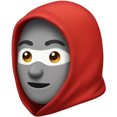 Hoddie red emoji
