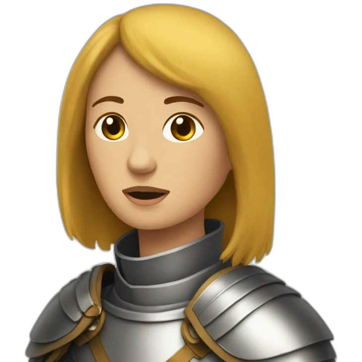 Joan of arc emoji