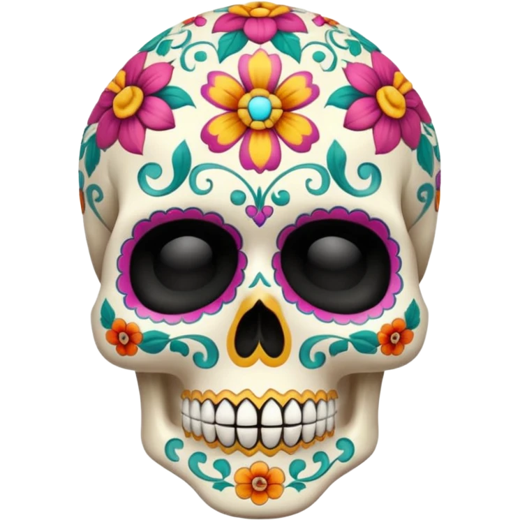 mexican skull emoji
