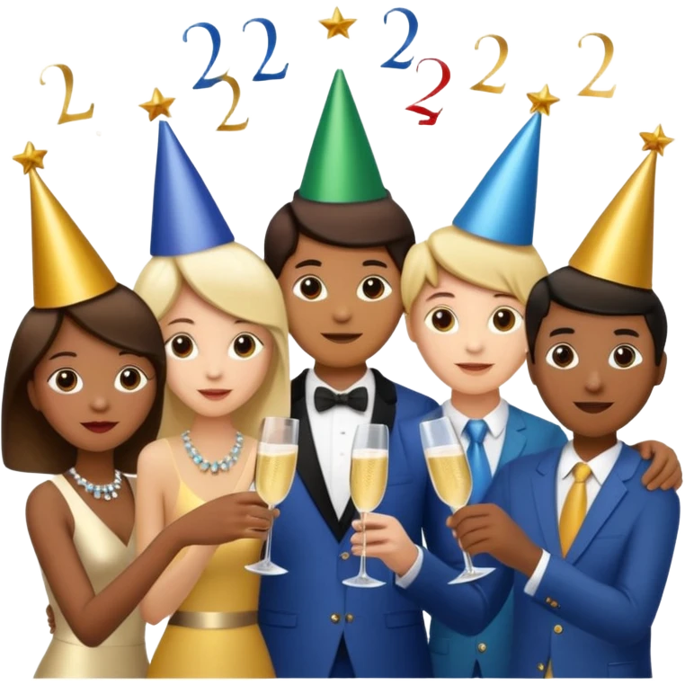 happy new year 2026 emoji