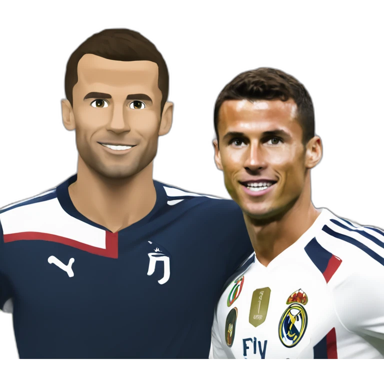 Macron sur ronaldo emoji