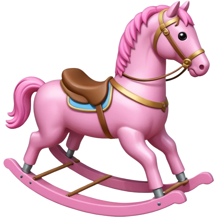 pink Rocking Horse emoji