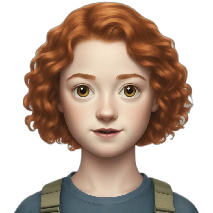 Sadie Sink un stranger things emoji