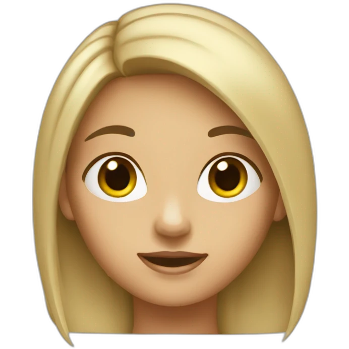 Girl wanted to something new emoji
