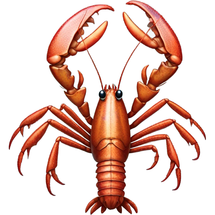a alien male lobster full body emoji