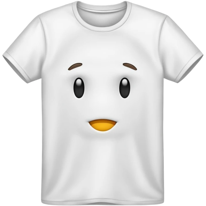 white Tshirt emoji