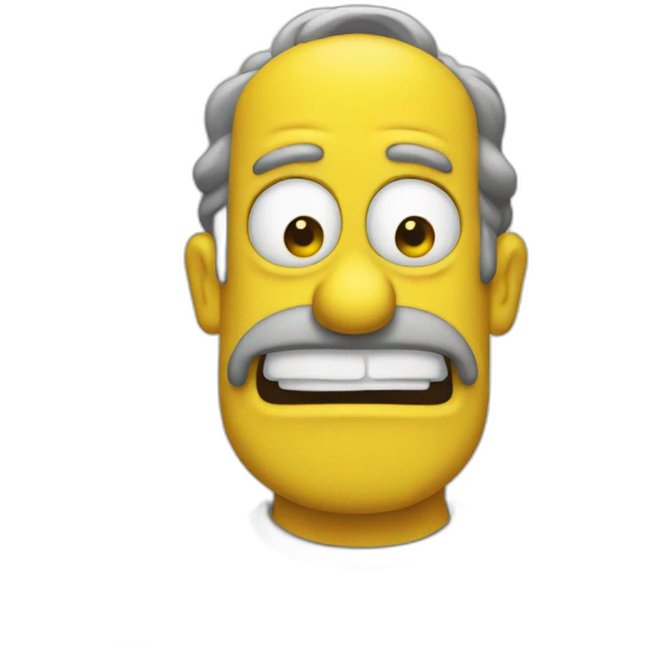 Homer qui pete emoji